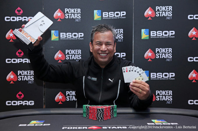 Rogério Siqueira - Campeão 8-Game - BSOP Salvador