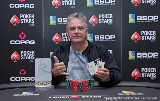 Carlos Lima - Campeão Heads-Up - BSOP Salvador