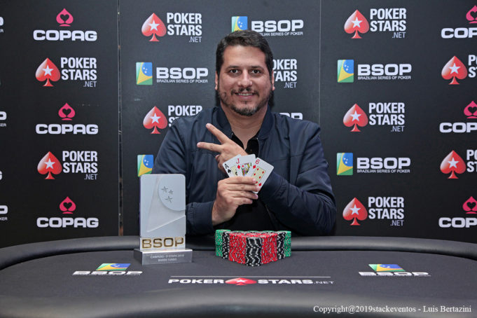 Temisthon Lima - Campeão Rivers - BSOP Salvador