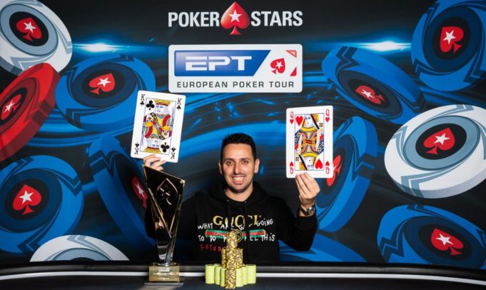 Sergio Aido campeão do Super High Roller do EPT Monte Carlo