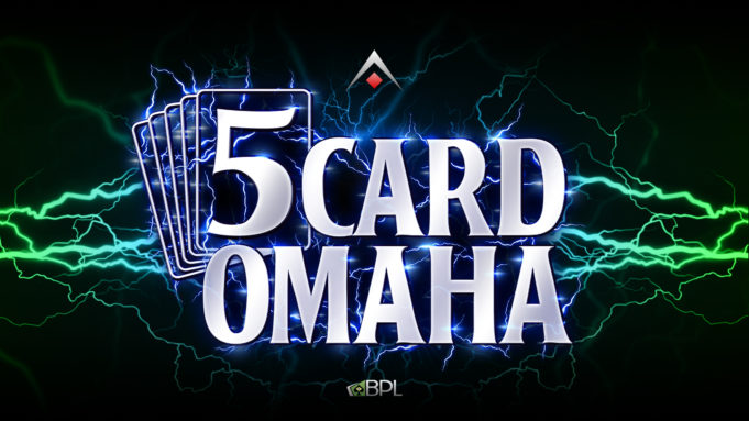 5-Card Omaha no Brasil Poker Live