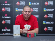 Leandro Ferreira campeão do do 6-Handed Turbo Knockout do BSOP Rio Quente