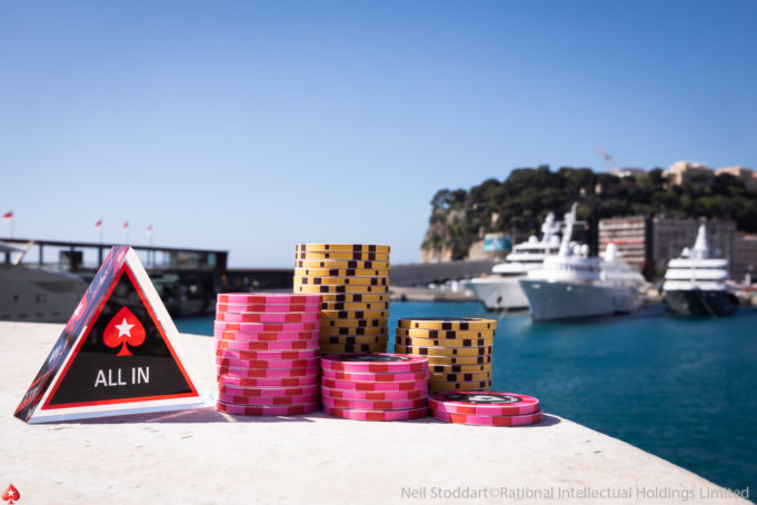 EPT Monte Carlo Fichas e All in