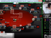 Jogador perde com straight flush