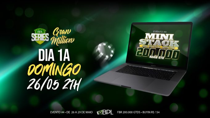 Mini Stack do Brasil Poker Live