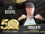 Jim Bechtel - Campeão Evento #21 - WSOP 2019