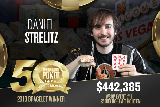 Daniel Strelitz campeão do Evento #11 da WSOP