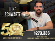 Luke Schwartz campeão do Evento #49 da WSOP