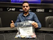 Paulo Godoy chip leader do Dia 1 do Super High Roller do MasterMinds