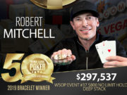 Robert Mitchell campeão do Evento #37 da WSOP