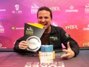 Bruno Foster campeão do Pot-Limit Omaha 6-handed Knockout do NPS Fortaleza