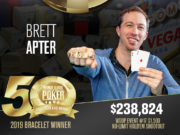 Brett Apter - Campeão Evento #17 - WSOP 2019