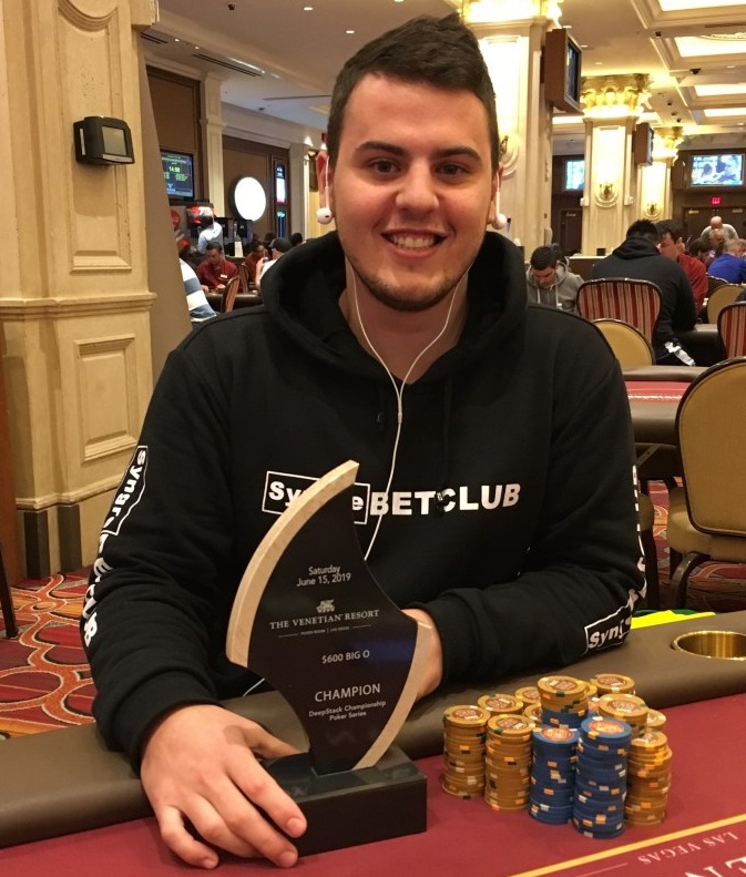 Bruno Gazotto - Campeão Evento #59 DeepStack Venetian