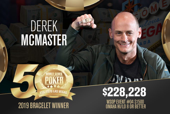 Derek McMaster - Campeão Evento #4 - WSOP