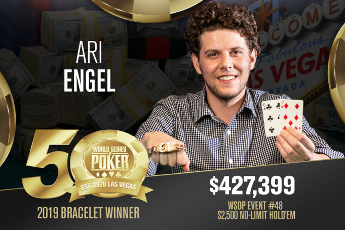 Ari Engel - Campeão Evento #48 - WSOP 2019