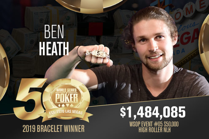 Ben Heath - Campeão Evento #5 - WSOP 2019