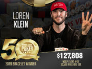 Loren Klein - Campeão Evento #43 - WSOP 2019