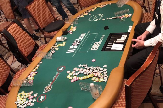 Mesa quebrada - WSOP 2019