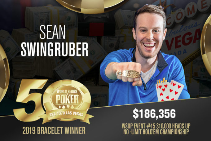 Sean Swingruber - Campeão Evento #15 - WSOP 2019