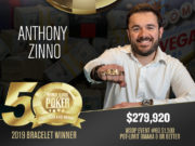 Anthony Zinno - Campeão Evento #60 - WSOP