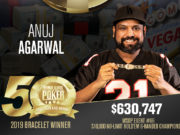 Anuj Agarwal vence o Evento #86 da WSOP