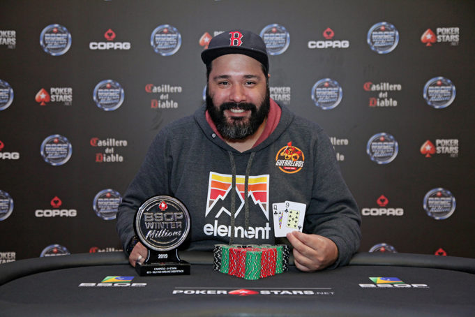 Bráulio Santos campeão do NoBreaks do BSOP Winter Millions