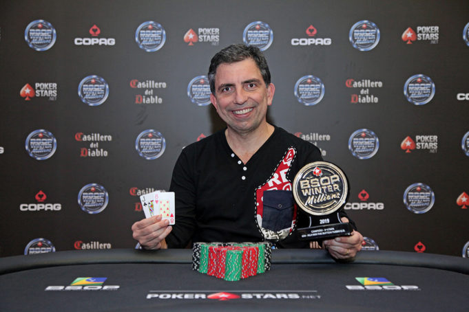 Walter Oaquim campeão do Win the Button do BSOP Winter Millions