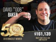 David Baker campeão do Evento #66 da WSOP