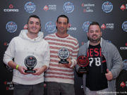 Leonardo Todasso, José Arenstein e Francilio Macgayver vencedores do BSOP Diamond Freeroll