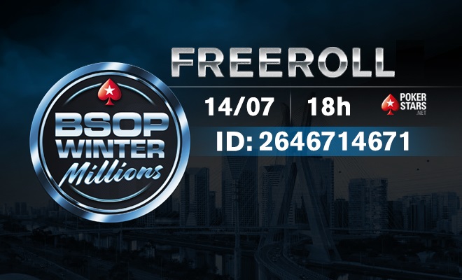 Freeroll para o BSOP Winter Millions