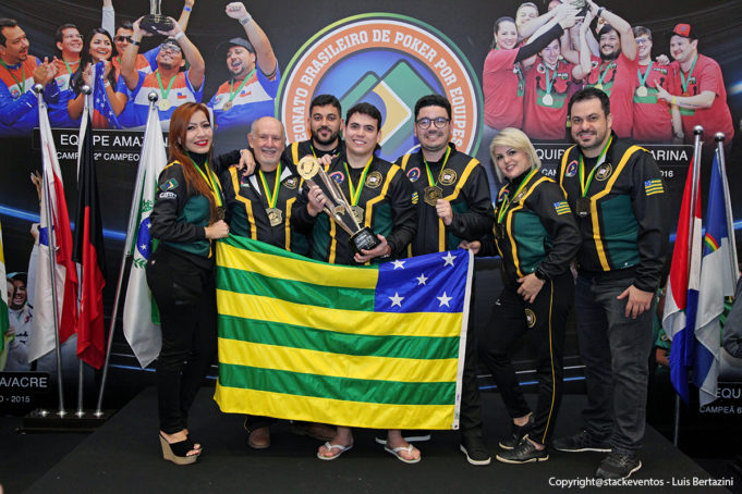 Seleção Goiana de Poker campeã do CBPE