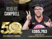 Robert Campbell campeão do Evento #67 da WSOP