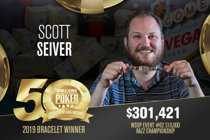 Scott Seiver campeão do Evento #62 da WSOP