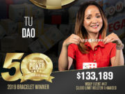 Tu Dao vence o Evento #77 da WSOP