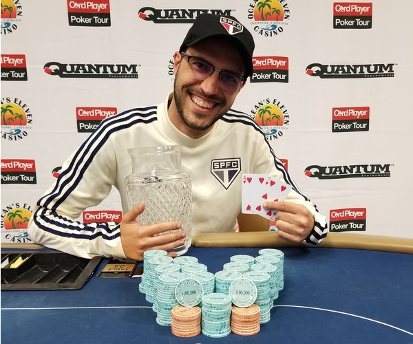 Mateus Lessa é campeão do CPPT Ocean Eleven San Diego Classic