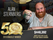 Alan Sternberg - Campeão Evento #85 - WSOP 2019