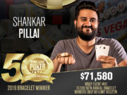 Shankar Pillai - Evento #81 - WSOP 2019