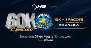 60k Especial Caribbean Poker Fest no H2 Club Curitiba