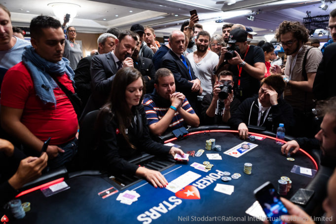 Bolha do Main Event do EPT Barcelona