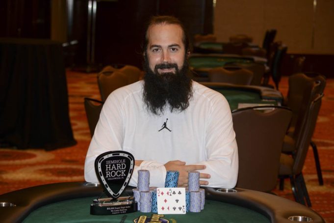 Jason Mercier campeão do Super High Roller do Seminole Hard Rock Poker Open