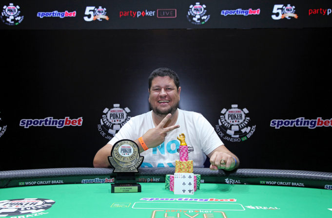 Jeferson Costa - Campeão 8-Game - WSOP Brazil