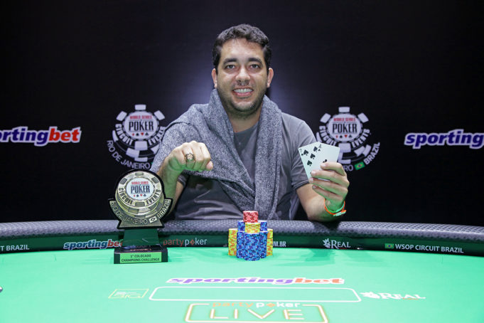 Felipe Brasil - Campeão Champion Challenge - WSOP Brazil