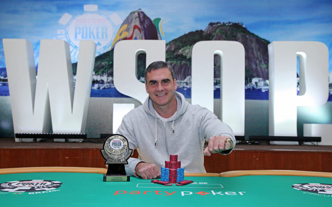 Juan Rodriguez Cattaneo - Campeão Turbo Bounty - WSOP Brazil