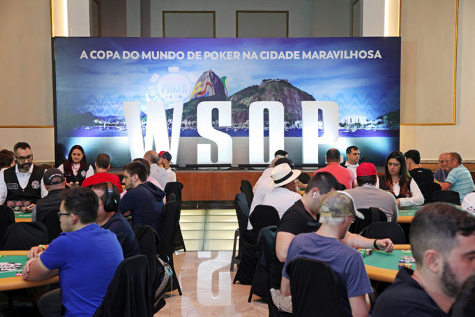 Letreiro WSOP Brazil