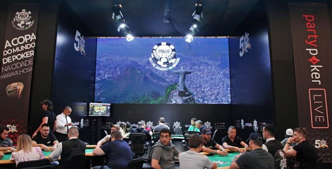 Mesa da TV - WSOP Brazil