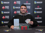 Pablo Menezes campeão do Pot-Limit Omaha do BSOP Gramado