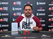 Aberivaldo Leite campeão do PLO Dealers Choice do BSOP Gramado