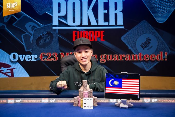 Chin Wei Lim campeão do Evento #12 da WSOP Europa