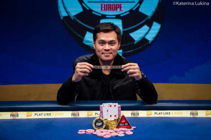 James Chen campeão do Super High Roller da WSOP Europa