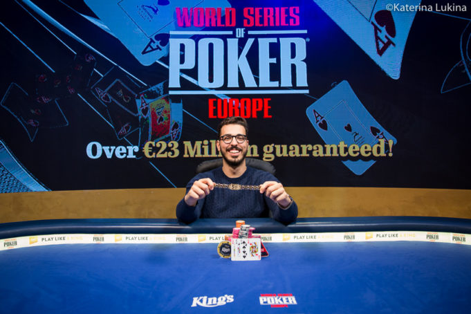 Tomas Ribeiro campeão do Evento #11 da WSOP Europa